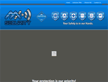 Tablet Screenshot of mxsecurity.com